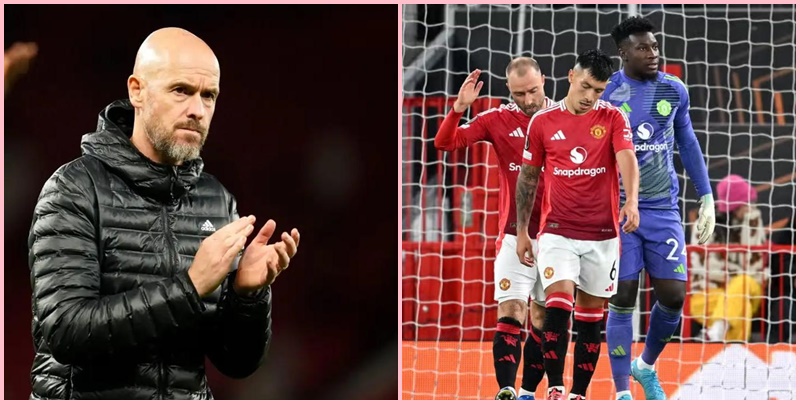 Vị trí HLV của Erik ten Hag tại MU đang ngày càng lung lay.